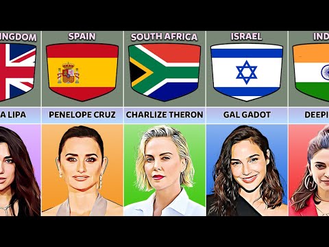 Farklı Ülkelerden Kadın Oyuncular